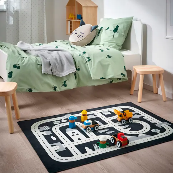 Covor Ikea Markkrypare Dark Gray / Poliester photo 4