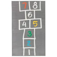 Covor Ikea Hemmahos Gray / Polipropilenă