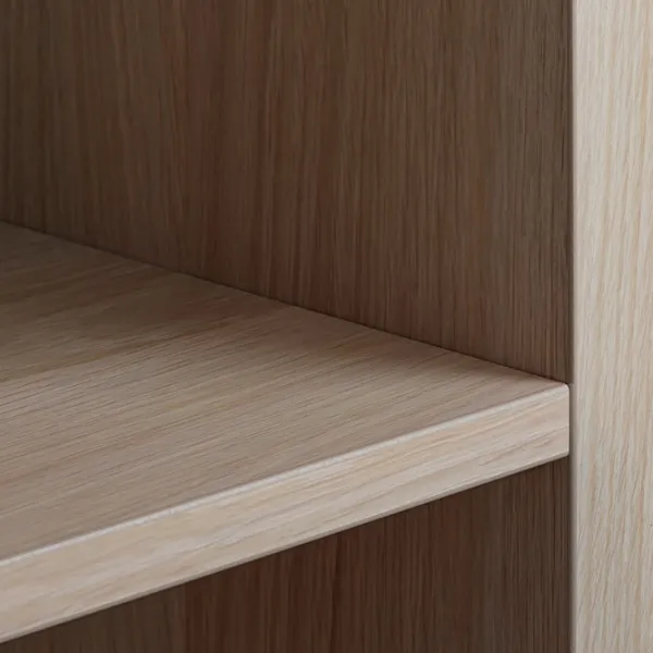Etajeră Ikea Kallax 59 x 147 x 39 cm / PAL / Whitewashed Oak photo 3
