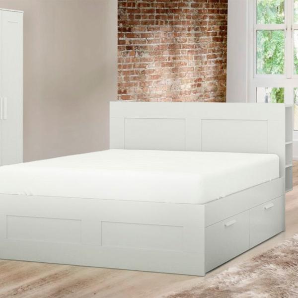 Pat Ikea Brimnes 3 140 x 200 cm / PAL / White photo 2