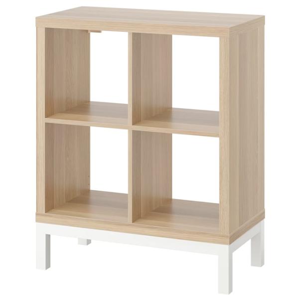 Стеллаж Ikea Kallax 94 x 77 x 39см cm / ЛДСП / Выбеленный дуб photo 1