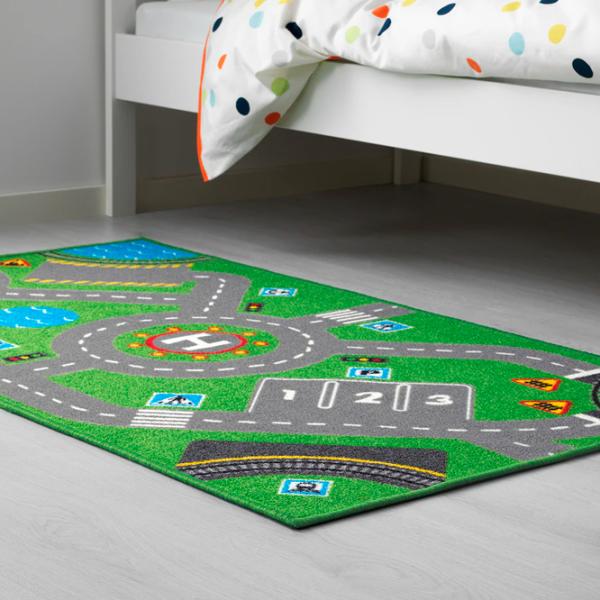 Ковер Ikea Storabo Зеленый Серый / Полипропилен photo 3