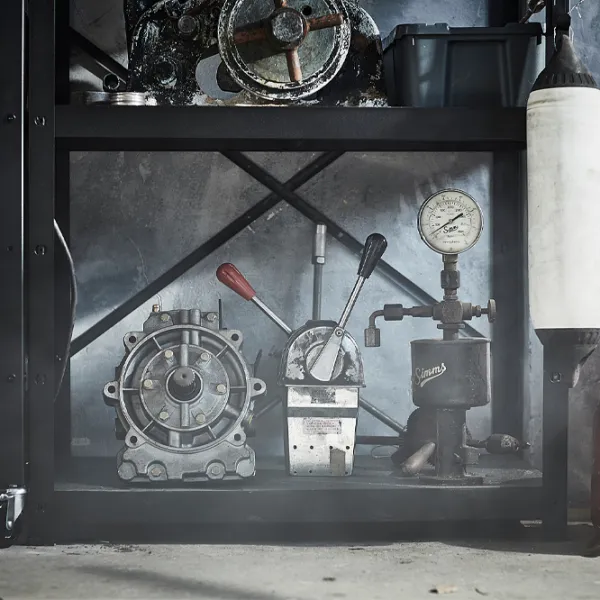 Etajeră Ikea Bror  190 x 85 x 40 cm / Metal / Black photo 6