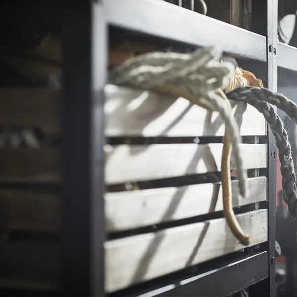 Etajeră Ikea Bror  190 x 85 x 40 cm / Metal / Black photo 7