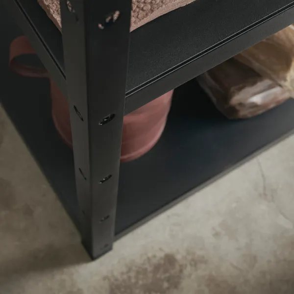 Etajeră Ikea Bror  190 x 85 x 40 cm / Metal / Black photo 8