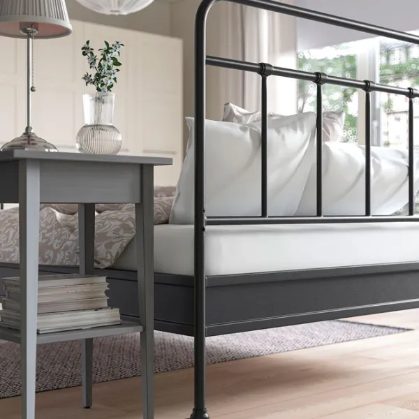 Pat Ikea Stjarno/Luroy 140 x 200 cm / Metal / Black photo 5