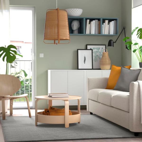 Covor Ikea Gangvag Gray / Bumbac photo 2