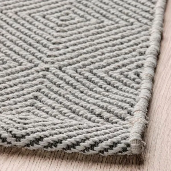 Covor Ikea Gangvag Gray / Bumbac photo 3