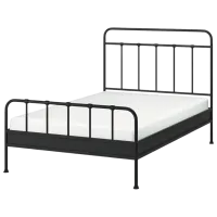 Pat Ikea Stjarno/Luroy 160 x 200 cm / Metal / Black