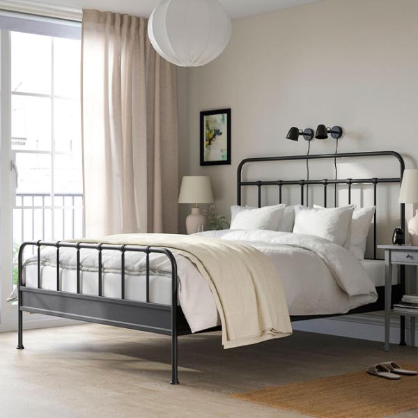 Pat Ikea Stjarno/Luroy 160 x 200 cm / Metal / Black photo 2