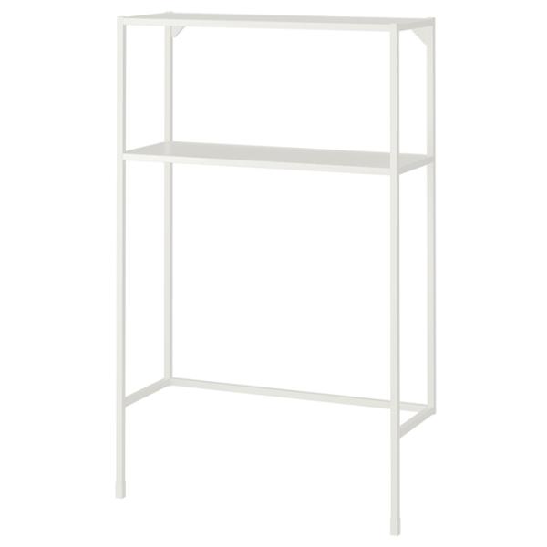 Стеллаж Ikea Enhet 129 x 80 x 30см cm / Металл / White photo 1