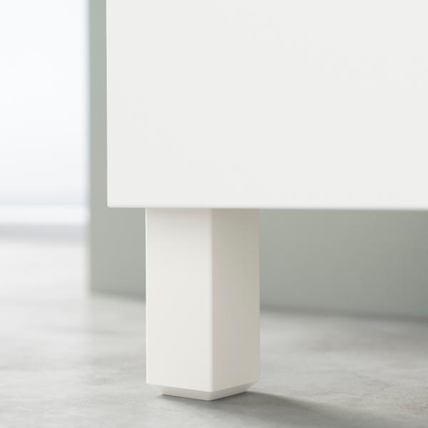 Etajeră Ikea Besta 202 x 120 x 42 cm / Pin Masiv / White photo 4