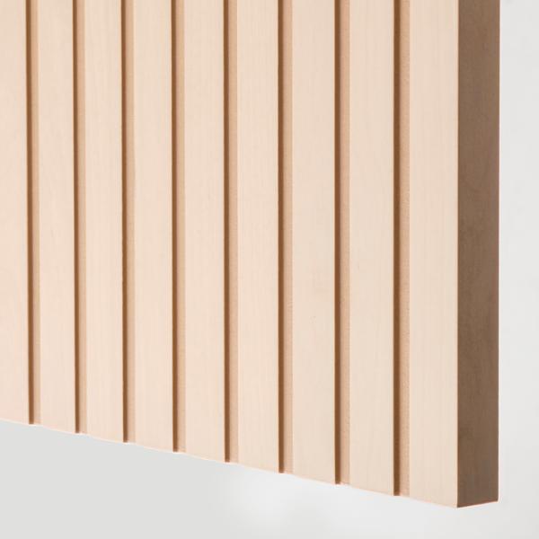 Etajeră Ikea Besta 202 x 120 x 42 cm / Pin Masiv / White photo 5