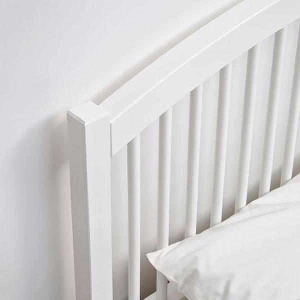 Кровать Ikea Tyssedal Lonset 140 x 200 см / Шпон / Белый photo 6