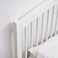 Кровать Ikea Tyssedal Lonset 140 x 200 см / Шпон / Белый photo 6