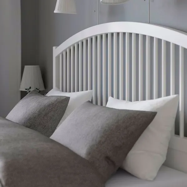 Кровать Ikea Tyssedal Lonset 140 x 200 см / Шпон / Белый photo 7