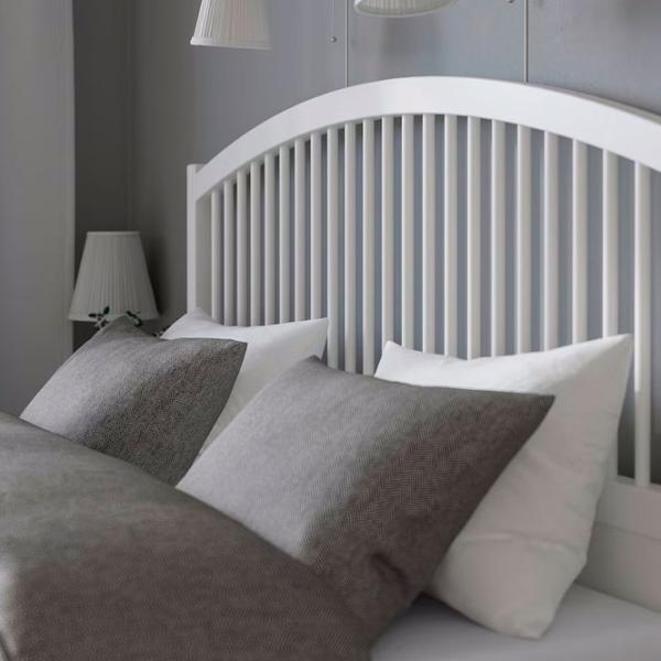 Кровать Ikea Tyssedal Lonset 140 x 200 см / Шпон / Белый photo 7
