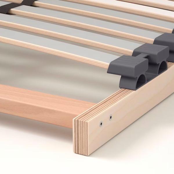 Кровать Ikea Tyssedal Lonset 140 x 200 см / Шпон / Белый photo 8