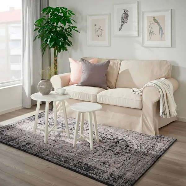 Ковер Ikea Tebstrup Gray Black / Латекс photo 5