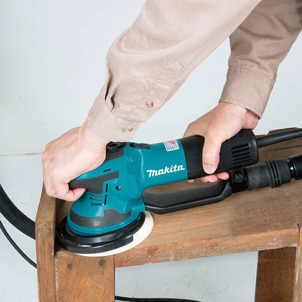 Șlefuitor Makita BO6050J Orbital / 750 W / Blue photo 3