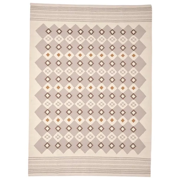 Covor Ikea Vagnat Beige Gray / Lână photo 1