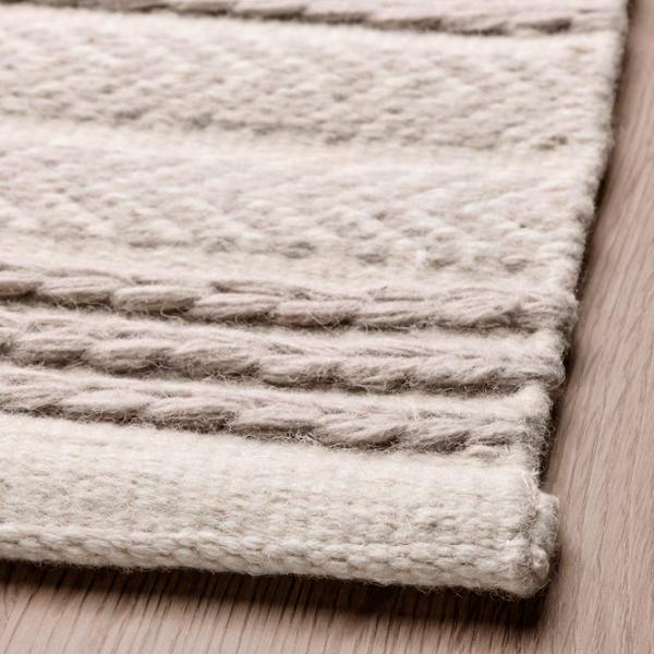 Covor Ikea Vagnat Beige Gray / Lână photo 3