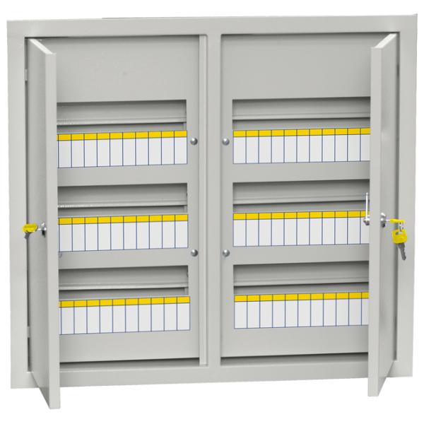 Щит для автоматов IEK MKM14-V-72-30-Z Cталь / IP31 photo 1