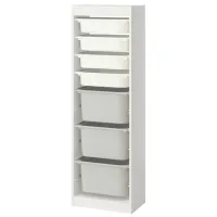 Etajeră Ikea Trofast 7 145 x 46 x 30 cm / PAL / White