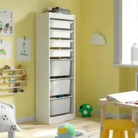 Стеллаж Ikea Trofast 7 145 x 46 x 30см cm / ЛДСП / White photo 5