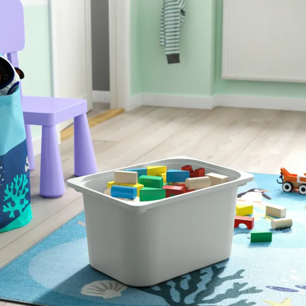 Etajeră Ikea Trofast 7 145 x 46 x 30 cm / PAL / White photo 6