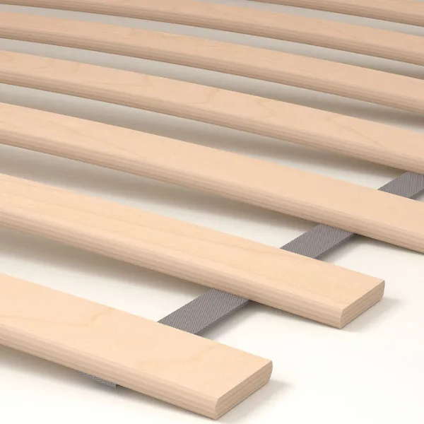 Кровать Ikea Malm/Luroy 4 140 x 200 см / Шпон / Синий photo 3