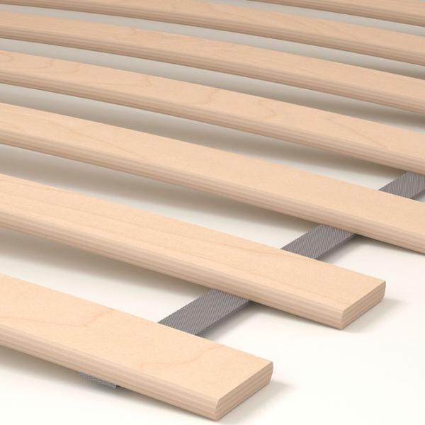 Кровать Ikea Malm/Luroy 4 140 x 200 см / Шпон / Синий photo 3