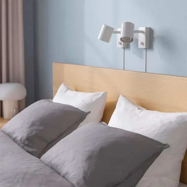 Кровать Ikea Malm/Lonset 4 180 x 200 см / Шпон / Wood photo 4 Кровать Ikea Malm/Lonset 4 180 x 200 см / Шпон / Wood photo 4