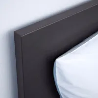 Кровать Ikea Malm Luroy 2 140 x 200 см / Шпон / Черный photo 8