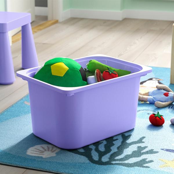 Etajeră cu containere Ikea Trofast 3 94 x 46 x 30 cm / PAL / White photo 5