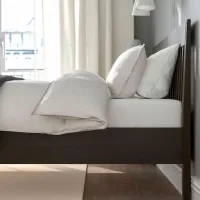 Кровать Ikea Idanas Luroy 140 x 200 см / Шпон / Коричневый photo 2