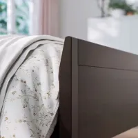 Кровать Ikea Idanas Luroy 140 x 200 см / Шпон / Коричневый photo 4