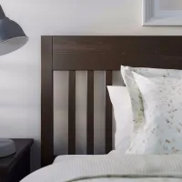 Кровать Ikea Idanas Luroy 140 x 200 см / Шпон / Коричневый photo 5