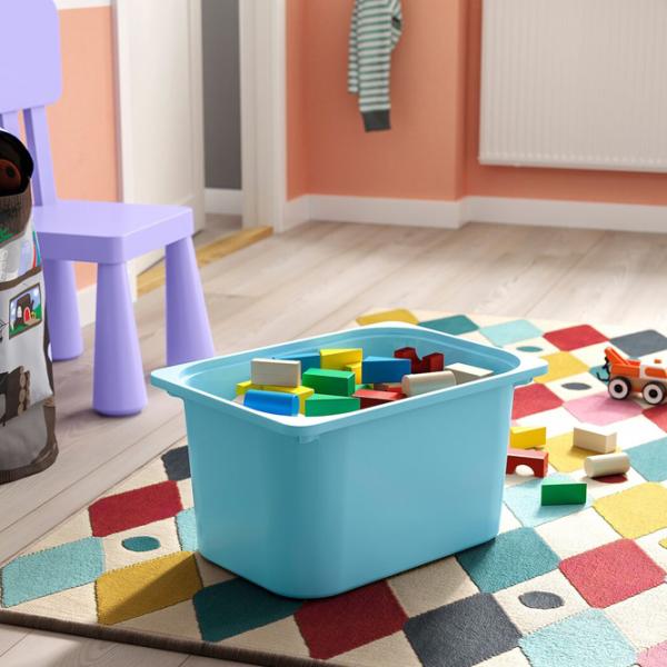 Etajeră cu containere Ikea Trofast 3 94 x 46 x 30 cm / PAL / White photo 5