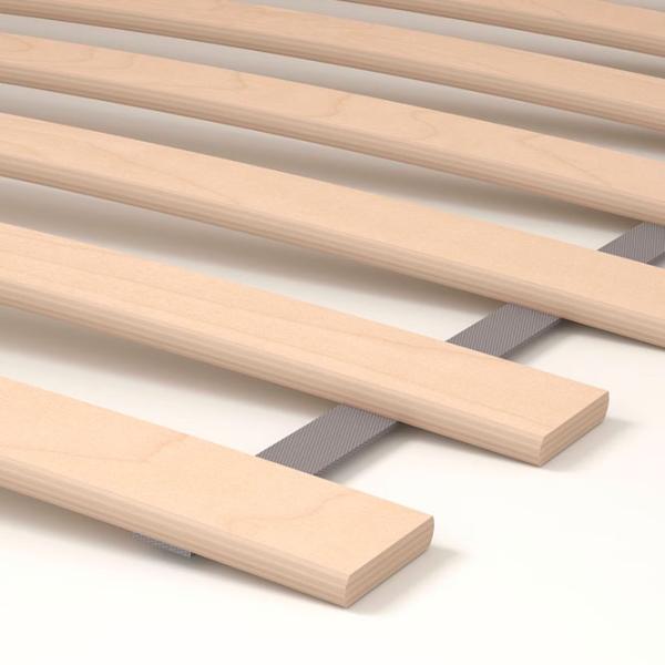 Кровать Ikea Idanas Lonset 140 x 200 см / Шпон / Коричневый photo 8