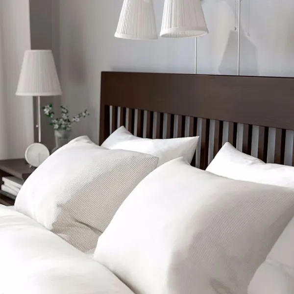 Кровать Ikea Idanas Lonset 140 x 200 см / Шпон / Коричневый photo 9