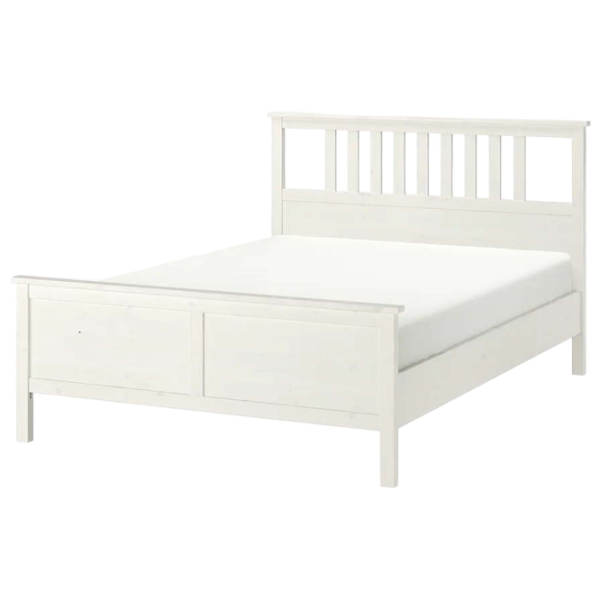 Кровать Ikea Hemnes 180 x 200 см / Массив / Белый photo 1 Кровать Ikea Hemnes 180 x 200 см / Массив / Белый photo 1