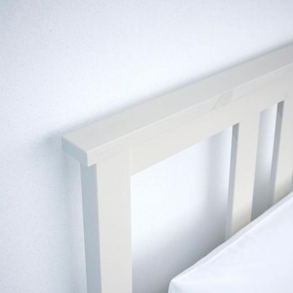 Кровать Ikea Hemnes 180 x 200 см / Массив / Белый photo 6 Кровать Ikea Hemnes 180 x 200 см / Массив / Белый photo 6
