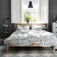 Pat Ikea Tarva/Luroy 140 x 200 cm / Masiv / Wood photo 3