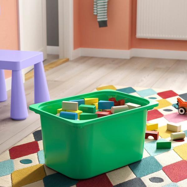 Стеллаж с контейнерами Ikea Trofast 2 56 x 34 x 44см cm / ЛДСП / White photo 6