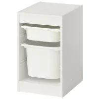 Стеллаж с контейнерами Ikea Trofast 2 56 x 34 x 44см cm / ЛДСП / White