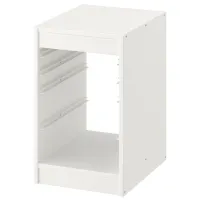 Стеллаж с контейнерами Ikea Trofast 2 56 x 34 x 44см cm / ЛДСП / White photo 2