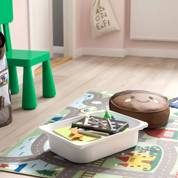 Стеллаж с контейнерами Ikea Trofast 2 56 x 34 x 44см cm / ЛДСП / White photo 7