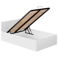 Кровать Tempo Kondela Doli 120 x 200 см / ЛДСП / Белый photo 2