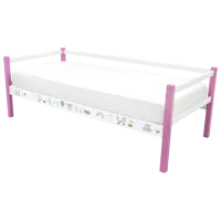 Pat pentru copii Belmarco Svogen 70 x 160 cm / Masiv / Purple